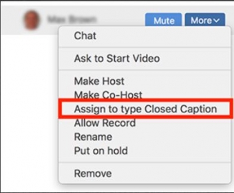 enable closed captioning on mobile device