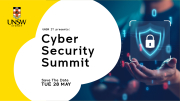 UNSW Cyber Security Summit 2024 poster